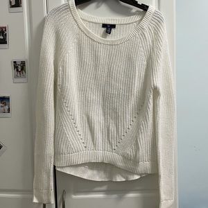 Gap scoop neck knit sweater